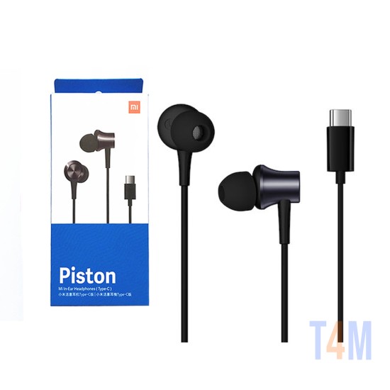 AUSCULTADORES XIAOMI PISTON TIPO C COM MIC